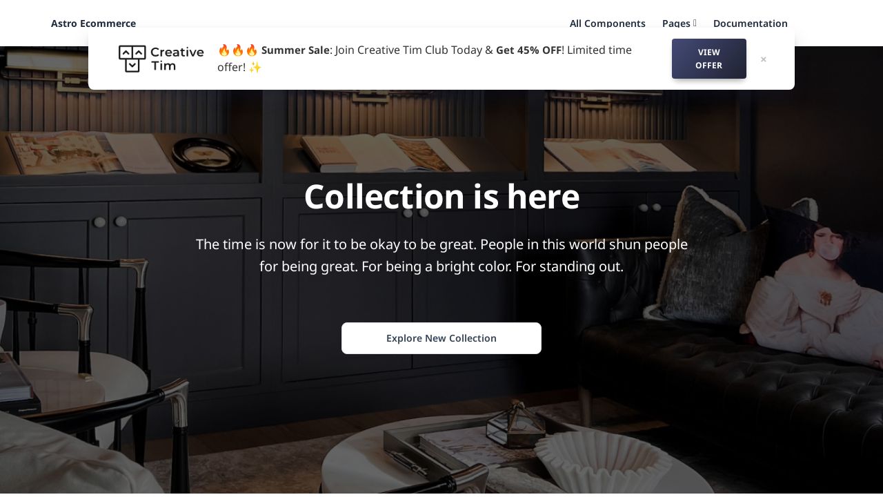 Astro Ecommerce