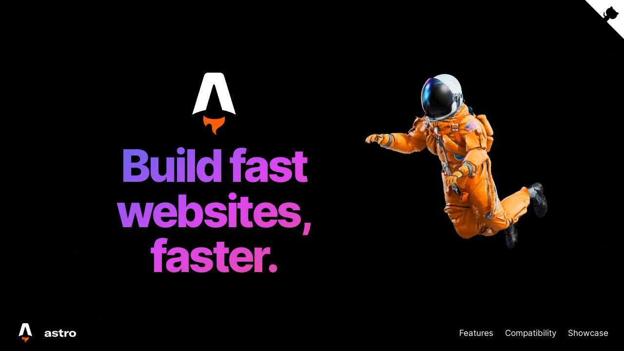 Astro Landing Page
