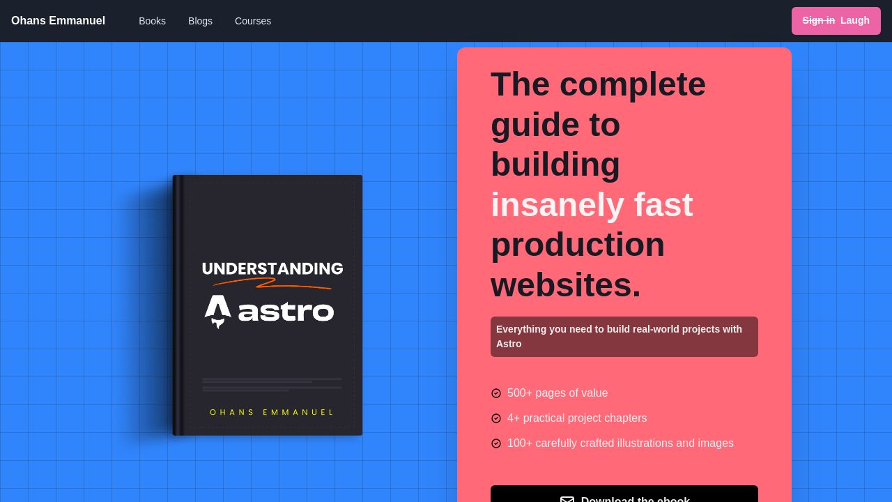 Understanding Astro Book
